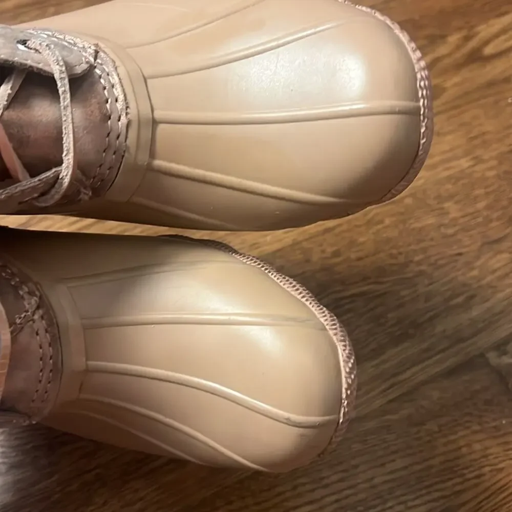 Sperry Blush Pink Saltwater Duck Boot Women’s Size 5.5